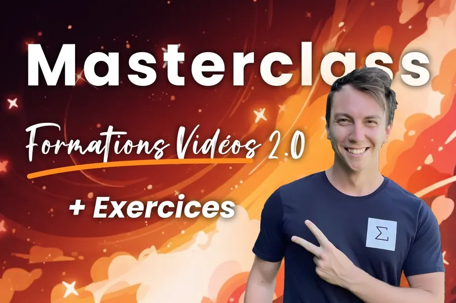 Masterclass : formations vidéo 2.0 et exercices